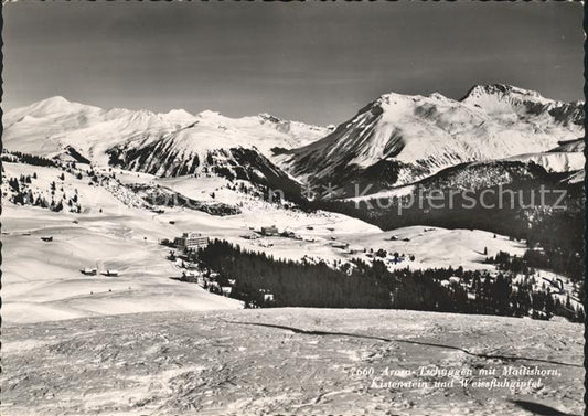 11637301 Arosa GR Tschuggen mit Matlishorn und Kufstein