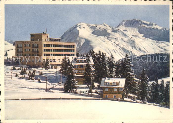 11637514 Arosa GR Berghotel Praetschli