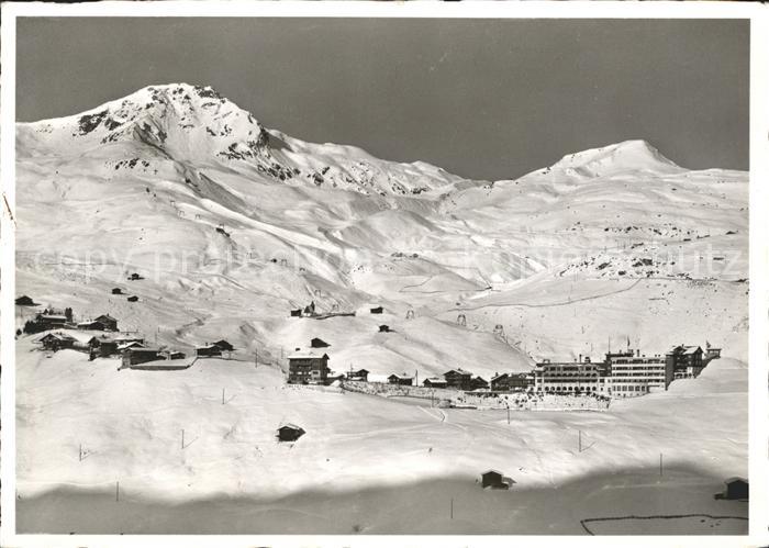 11637660 Arosa GR Kulm Hotel mit Weiss und Brueggerhorn