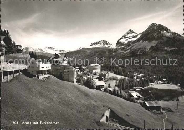 11637853 Arosa GR mit Furkahoerner