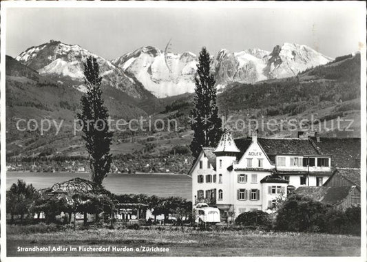 11643120 Hurden Strandhotel Adler im Fischerdorf Zuerichsee