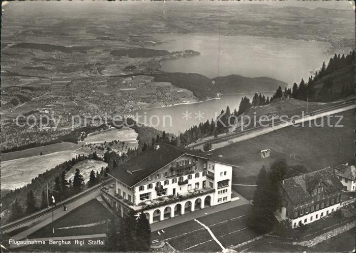 11643201 Rigi-Staffel Fliegeraufnahme Berghus Rigi