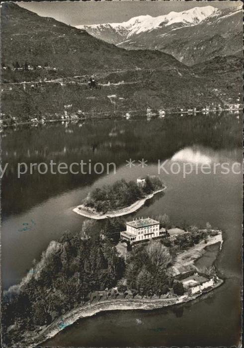 11641931 Brissago TI Isola de Brissago Fliegeraufnahme