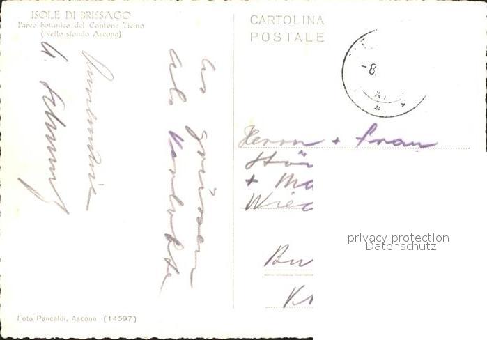 11641931 Brissago TI Isola de Brissago Fliegeraufnahme