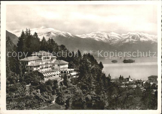 11641935 Brissago TI Hotel Brenscino Fliegeraufnahme