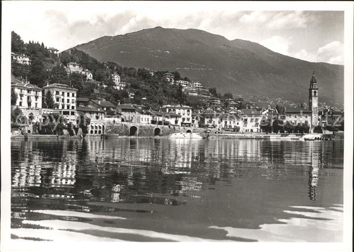 11642298 Ascona TI Panorama mit Monte Bre und Pizzo Cardada