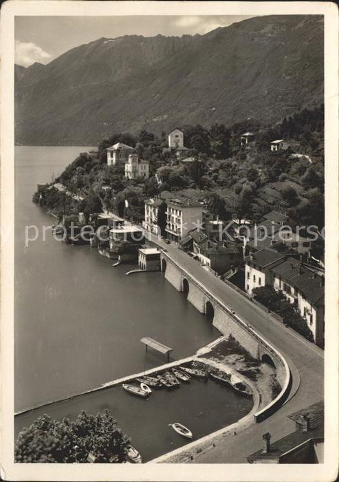 11642360 Ascona TI Fliegeraufnahme Collina S Michele