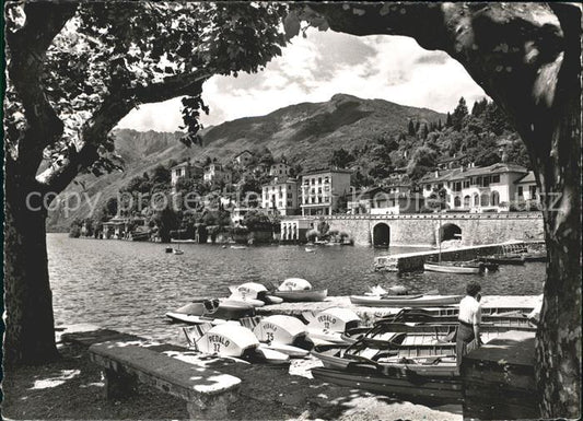 11643677 Ascona TI San Michele Hafen Bootsliegeplatz