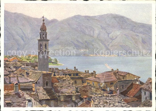 11644057 Ascona TI Sulla mattinate Kuenstlerkarte