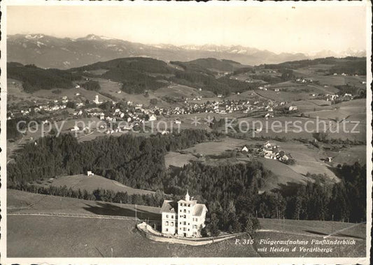 11638282 Heiden AR Fliegeraufnahme Fuenflaenderblick Vorarlberge