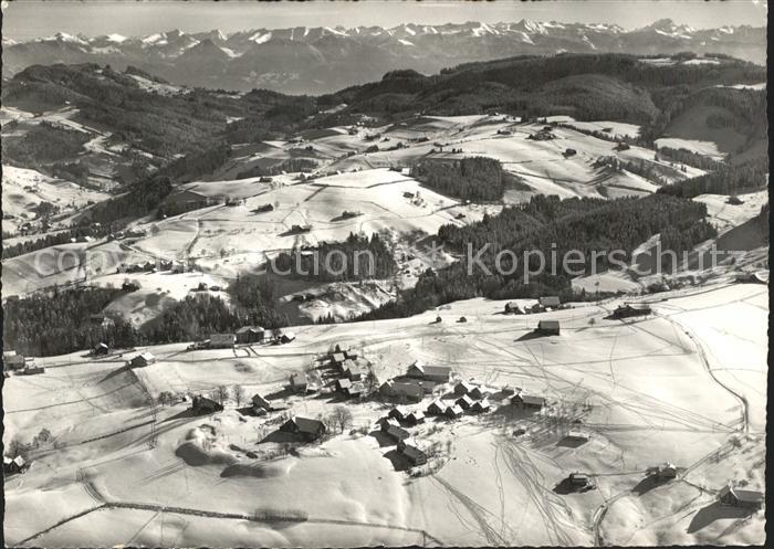 11638373 Trogen AR Kinderdorf Pestalozzi Blick gegen Vorarlberge Fliegeraufnahme