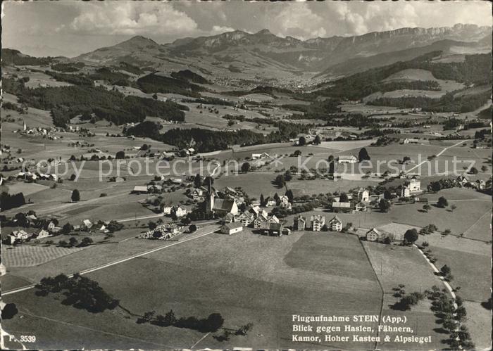 11638406 Stein AR Fliegeraufnahme Blick gegen Appenzeller Alpen