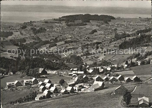 11638530 Trogen AR Kinderdorf Pestalozzi Blick zum Bodensee Fliegeraufnahme