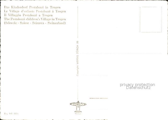 11638530 Trogen AR Kinderdorf Pestalozzi Blick zum Bodensee Fliegeraufnahme