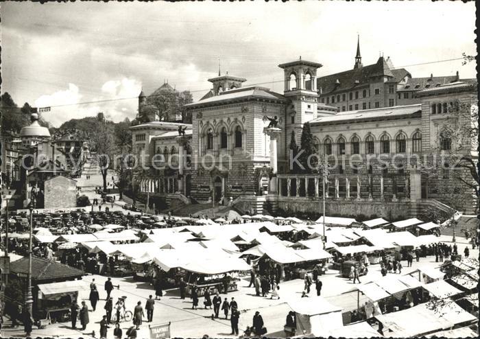 11644387 Lausanne VD Place de la Riponne et Palais Rumine