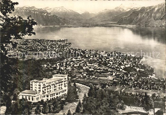 11644407 Vevey VD Hotel du Parc Mont Pelerin Lac Leman et les Alpes