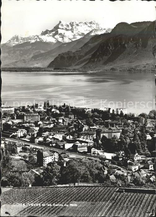 11644410 Vevey VD Lac Leman et Dents du Midi