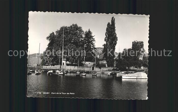 11644411 Vevey VD Port de la Tour de Peilz Bateaux