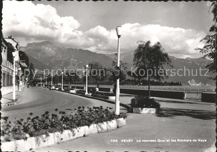 11644412 Vevey VD Nouveau Quai et Rochers de Naye