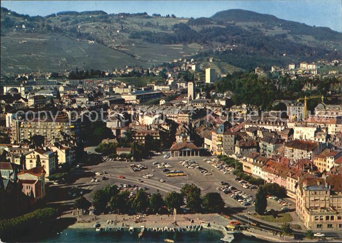 11644414 Vevey VD Vue aerienne de la ville