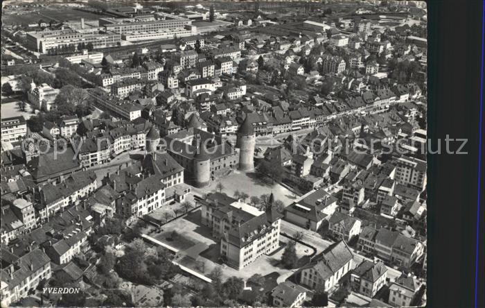 11644780 Yverdon VD Vue aerienne Chateau