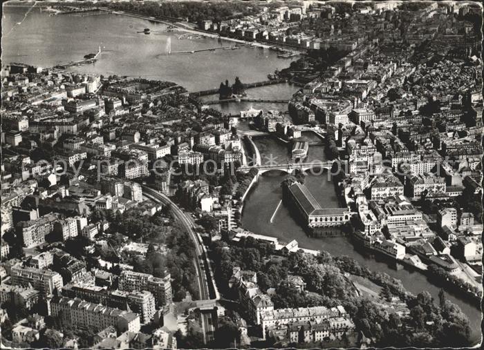 11646654 Geneve GE La Rade Vue aerienne