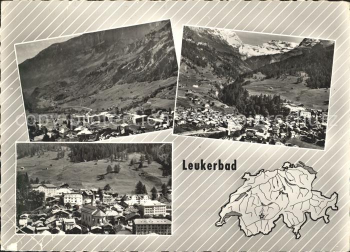 11646764 Leukerbad Fliegeraufnahme