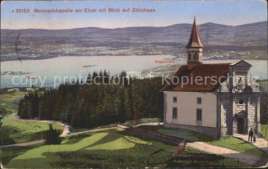 11646871 Etzel St Meinrad Meinradskapelle Zuerichsee