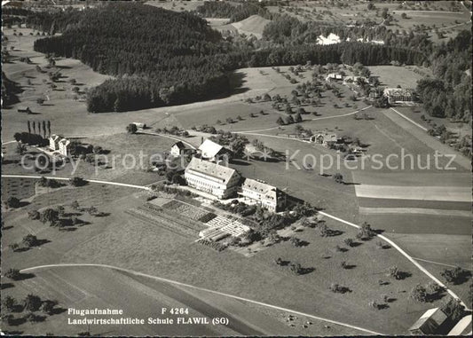 11646179 Flawil Landwirtschaftliche Schule Fliegeraufnahme