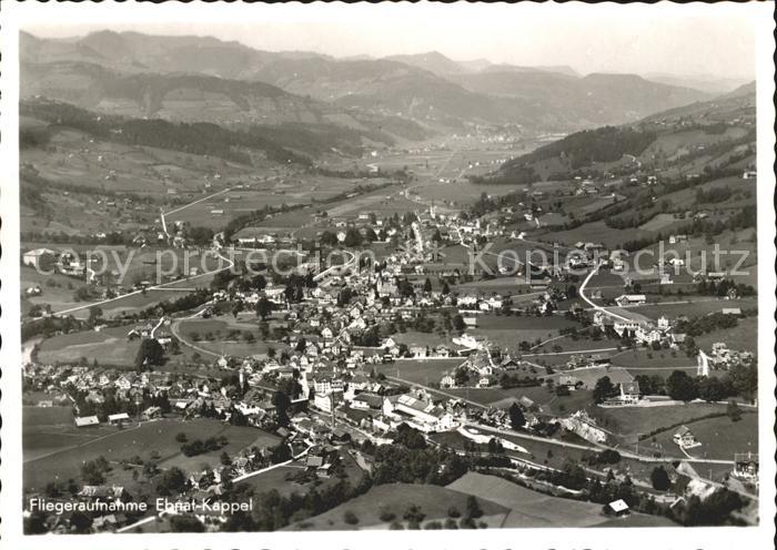 11646201 Ebnat-Kappel Fliegeraufnahme Alpenpanorama