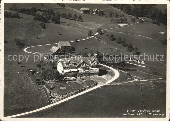 11648216 Gamserberg Fliegeraufnahme Kurhaus Eichlitten