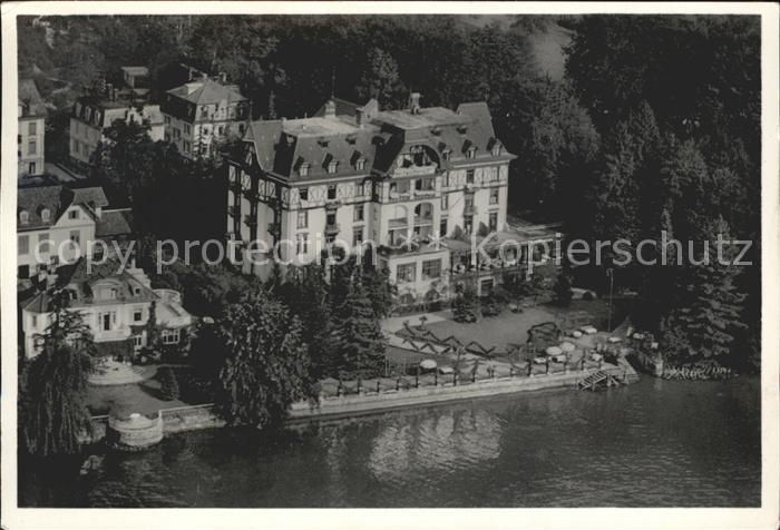 11648290 Vitznau Hotel Vitznauerhof Fliegeraufnahme