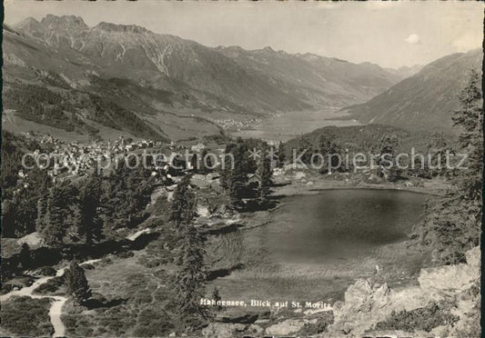 11640825 St Moritz GR Hahnensee Alpenpanorama