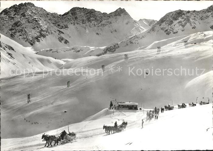 11640879 Arosa GR Arlenwaldstrasse mit Bergrestaurant Alpenblick Hoernlilift Win