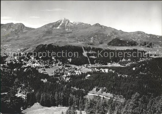 11641103 Arosa GR Panorama mit Weisshorn Plessur Alpen