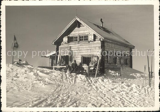 11641225 Arosa GR Hoernlihuette Skiclub Arosa Wintersportplatz