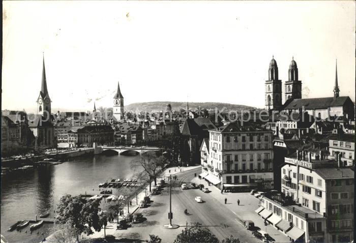 11649972 Zuerich Panorama Kirchen