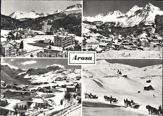 11650046 Arosa GR Teilansichten