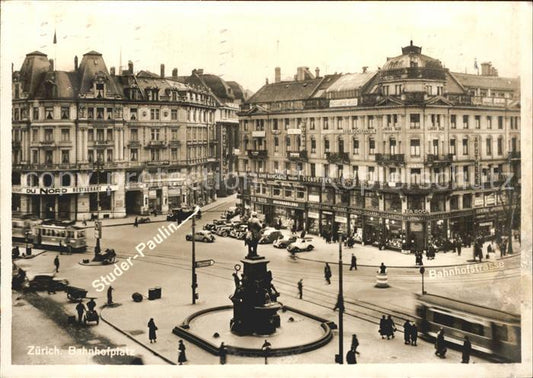 11650089 Zuerich Bahnhofsplatz