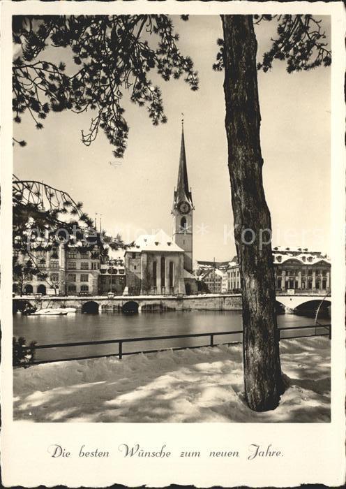 11650100 Zuerich Teilansicht Kirche