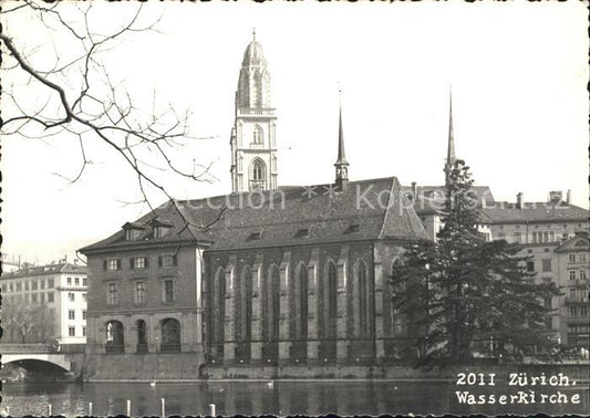 11650194 Zuerich Wasserkirche