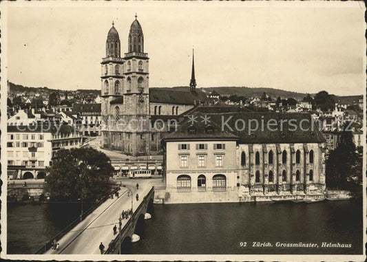 11650293 Zuerich Grossmuenster Helmhaus