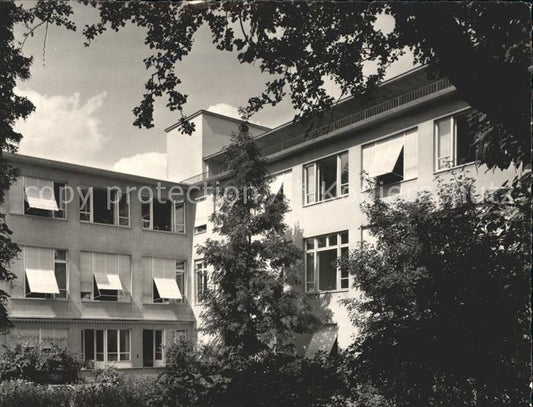 11650298 Zuerich Schweiz Pflegerinnenschule Spitalgebaeude