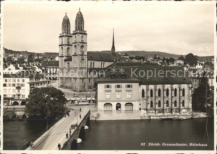 11650299 Zuerich Grossmuenster Helmhaus