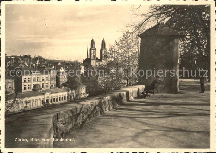 11650398 Zuerich Blick vom Lindenhof