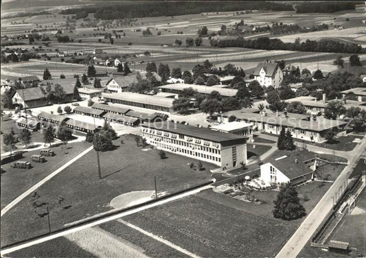 11650629 Buelach ZH Kaserne Soldatenhaus des CVJM Fliegeraufnahme