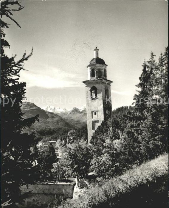 11649291 St Moritz GR Schiefer Turm