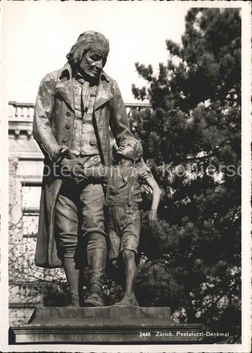 11649375 Zuerich Pestalozzi-Denkmal