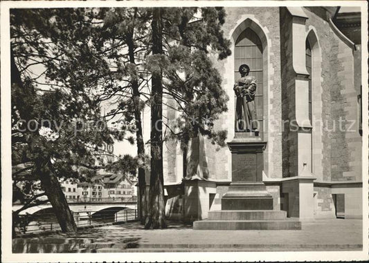 11649643 Zuerich Zwinglidendenkmal