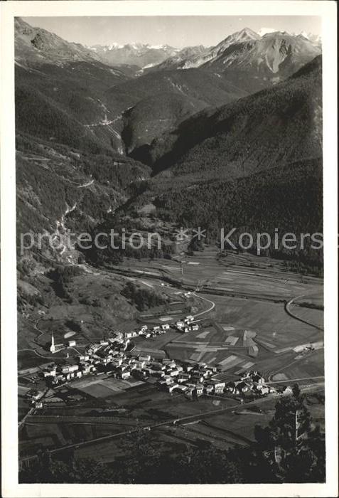 11649914 Zernez GR Fliegeraufnahme Ofenpass Nationalpark Ortlergebiet